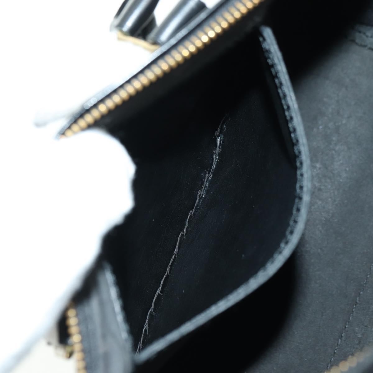Louis Vuitton Speedy Epi Leather, Black, Leather, Handbag