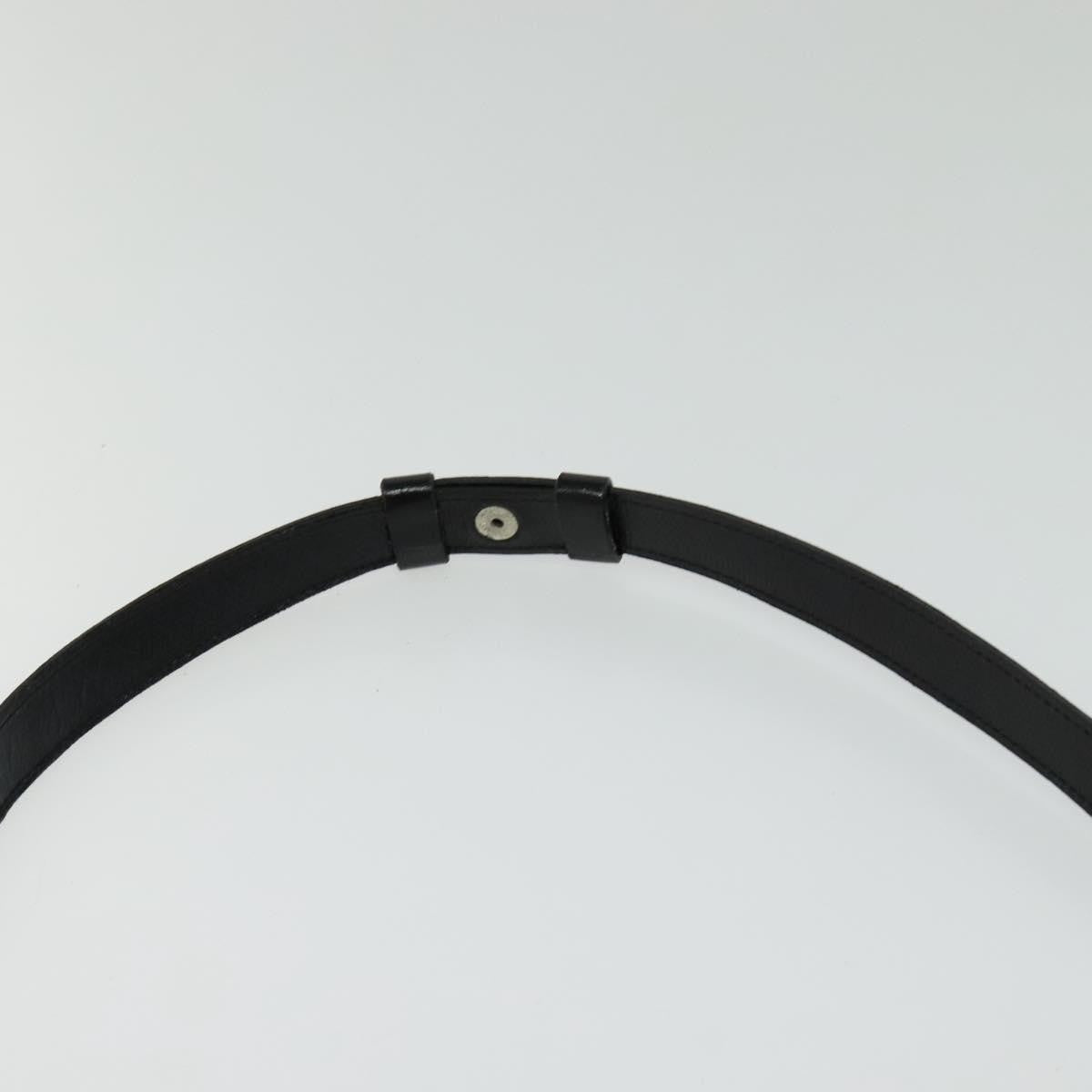 Saint Laurent Vintage Shoulder bag leather, Black, Leather, Shoulder Bag