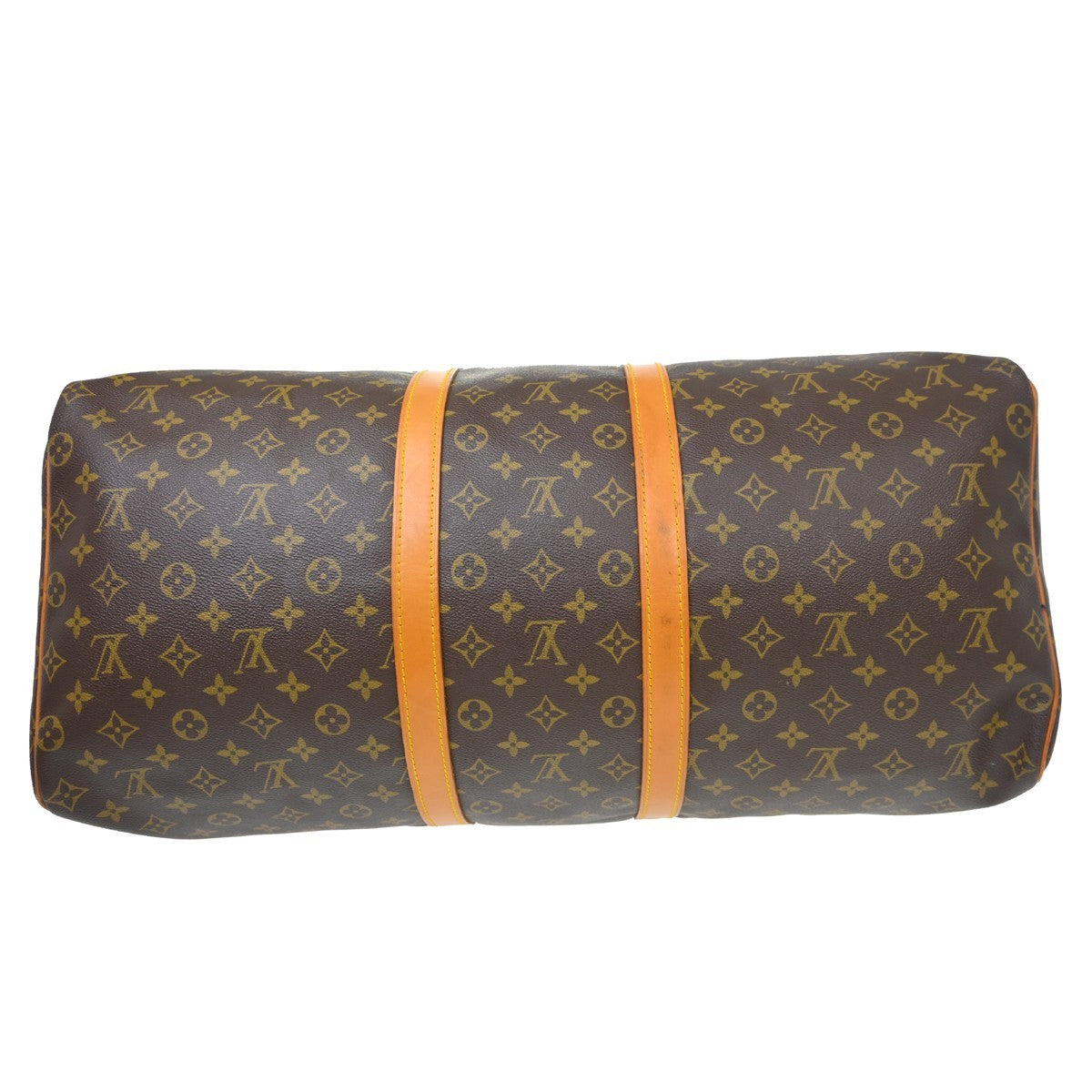 Louis Vuitton Keepall Monogram Canvas, Brown, Canvas, Travel Bag