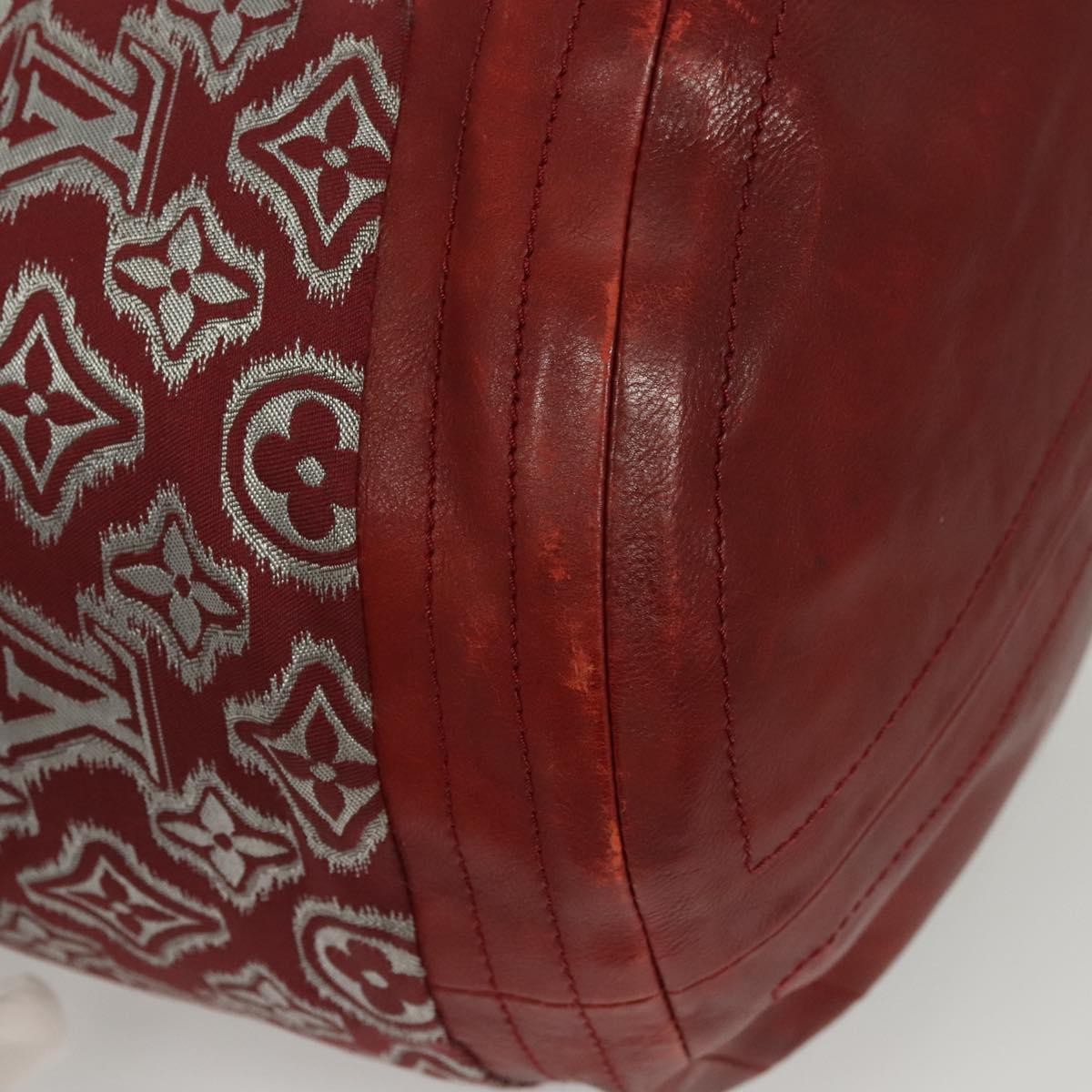 Louis Vuitton Aviator Limited Edition Monogram Jacquard, Burgundy, Canvas, Handbag