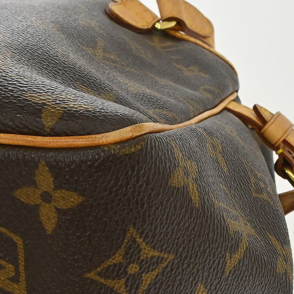 Louis Vuitton Batignolles Monogram Canvas, Brown, Canvas, Tote Bag
