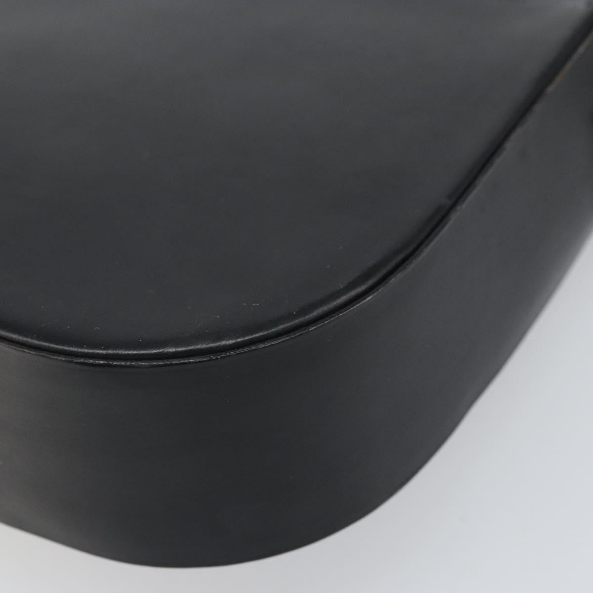 Christian Dior Shoulder Leather, Black, Leather, Shoulder Bag