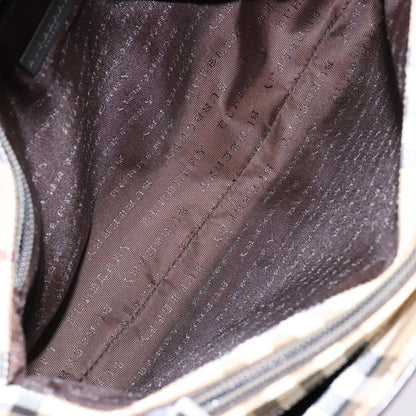 Burberry Vintage Vintage Check Coated Canvas, Beige, Canvas, Tote Bag