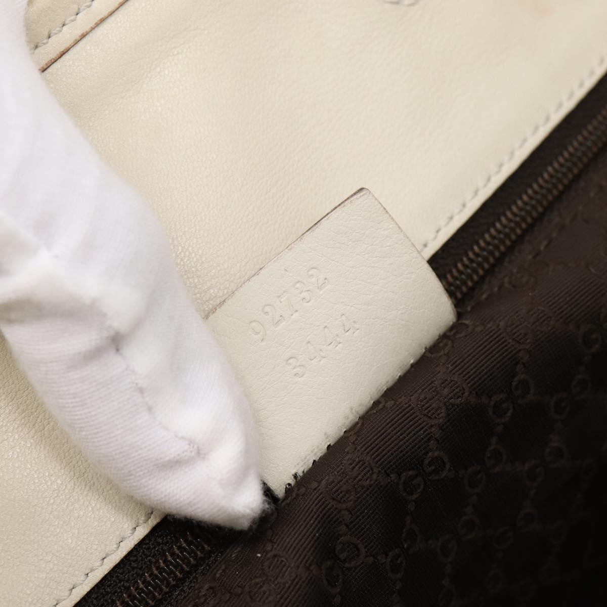 Gucci Shoulder Leather, Beige, Leather, Shoulder Bag