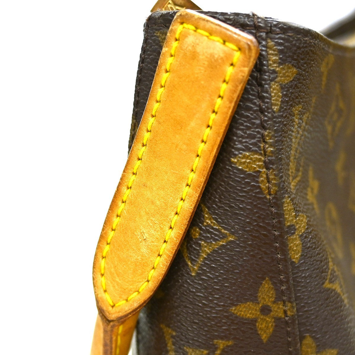 Louis Vuitton Looping Monogram Canvas, Brown, Canvas, Handbag