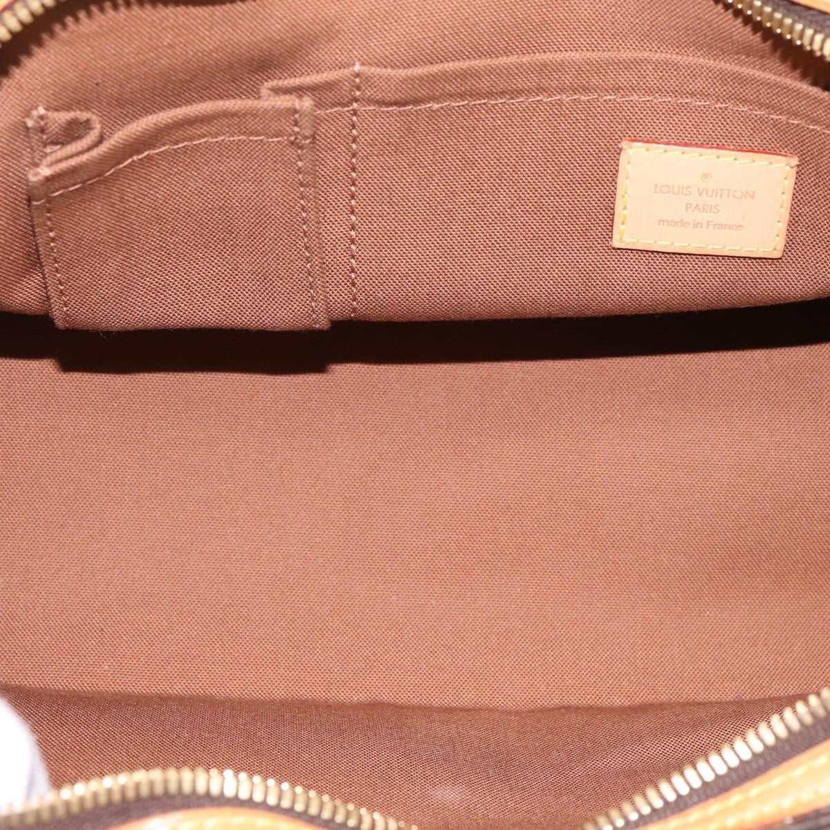 Louis Vuitton Riveting Monogram Canvas, Brown, Canvas, Shoulder Bag