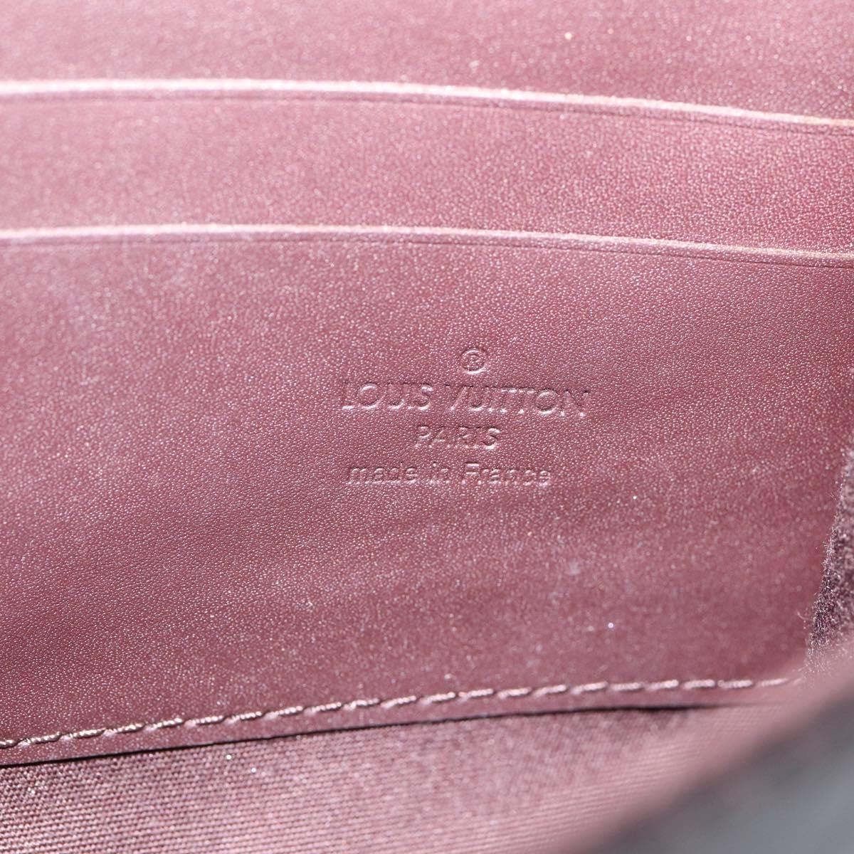 Louis Vuitton Bel Air Pochette Monogram Vernis, Burgundy, Patent Leather, Clutch