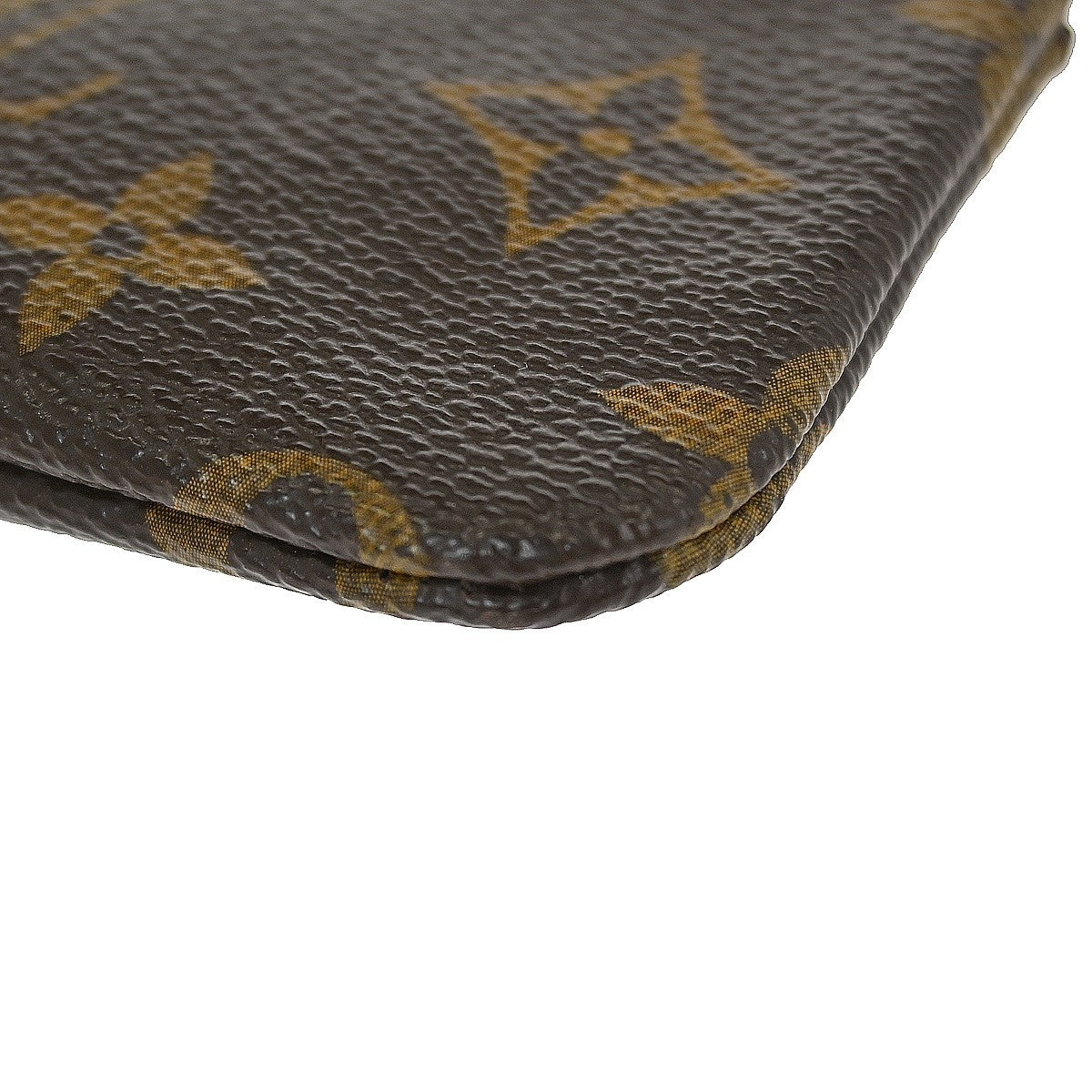 Louis Vuitton Pochette clés NM Canvas, Brown, Canvas, Wallet