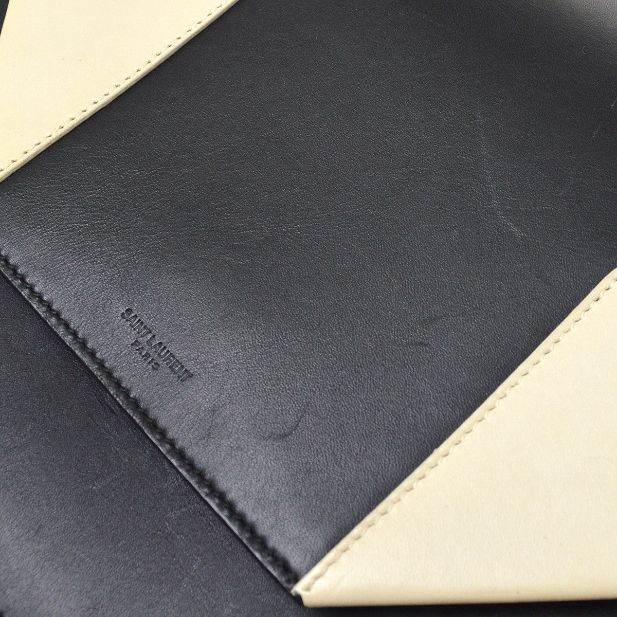 Saint Laurent Betty Leather, Black, Leather, Shoulder Bag