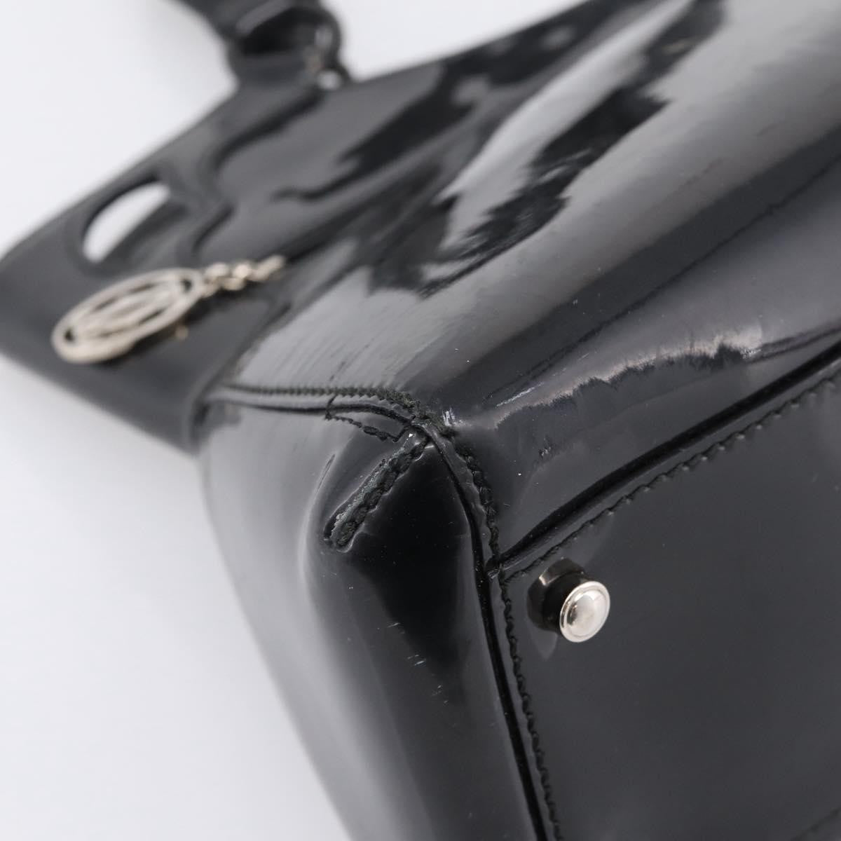 Cartier Marcello Patent leather, Black, Patent Leather, Handbag