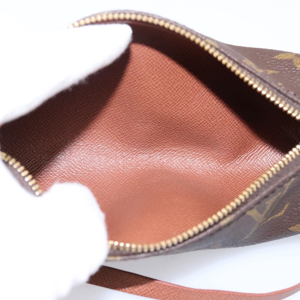 Louis Vuitton Papillon Pochette Monogram Canvas, Brown, Canvas, Clutch