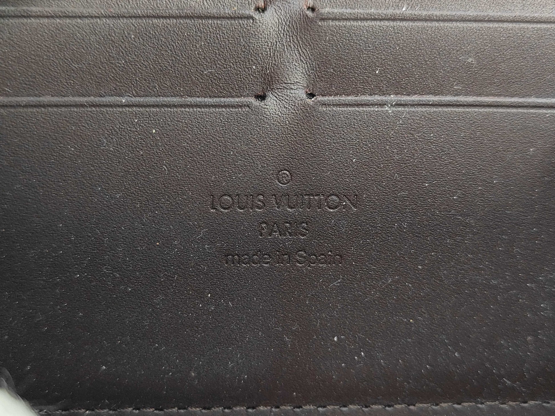 Louis Vuitton Zippy Organizer Epi Leather, Burgundy, Leather, Wallet