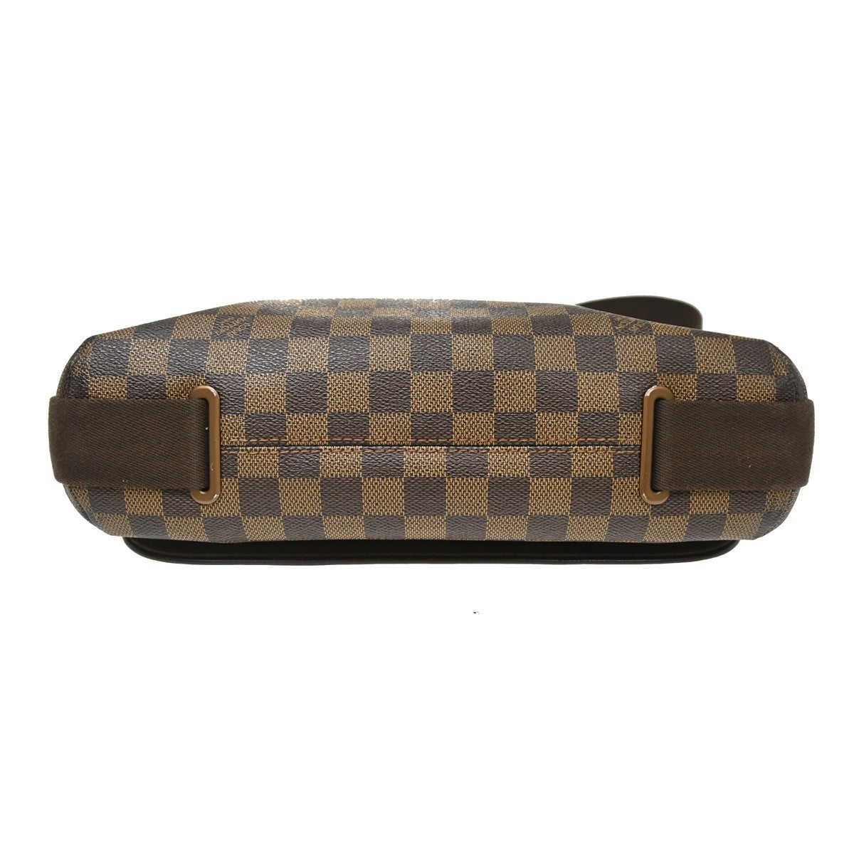 Louis Vuitton Brooklyn Damier Ebene, Brown, Canvas, Shoulder Bag
