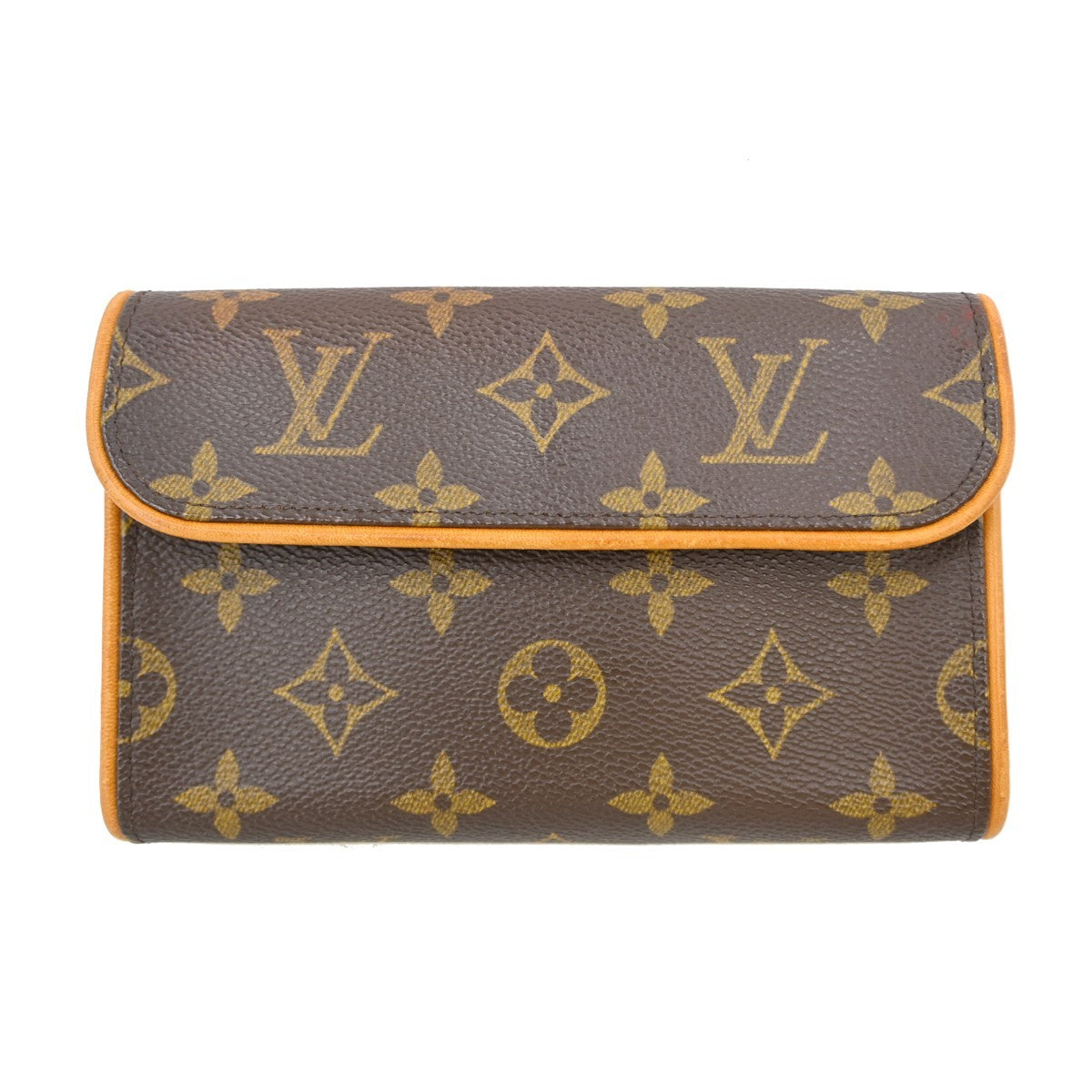 Louis Vuitton Florentine Waist Monogram Canvas, Brown, Canvas, Clutch