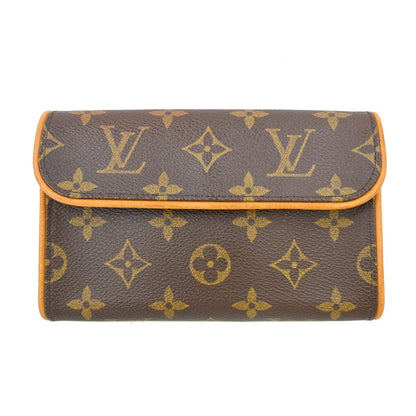 Louis Vuitton Florentine Waist Monogram Canvas, Brown, Canvas, Clutch