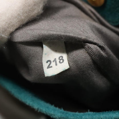 Miu Miu Shoulder Bag Suede leather, BLUE, SUEDE, Shoulder bag