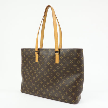 Louis Vuitton Luco Monogram Canvas, Brown, Canvas, Handbag