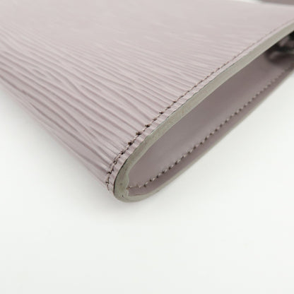 Louis Vuitton Pochette Accessoires Epi Leather, Purple, Leather, Clutch