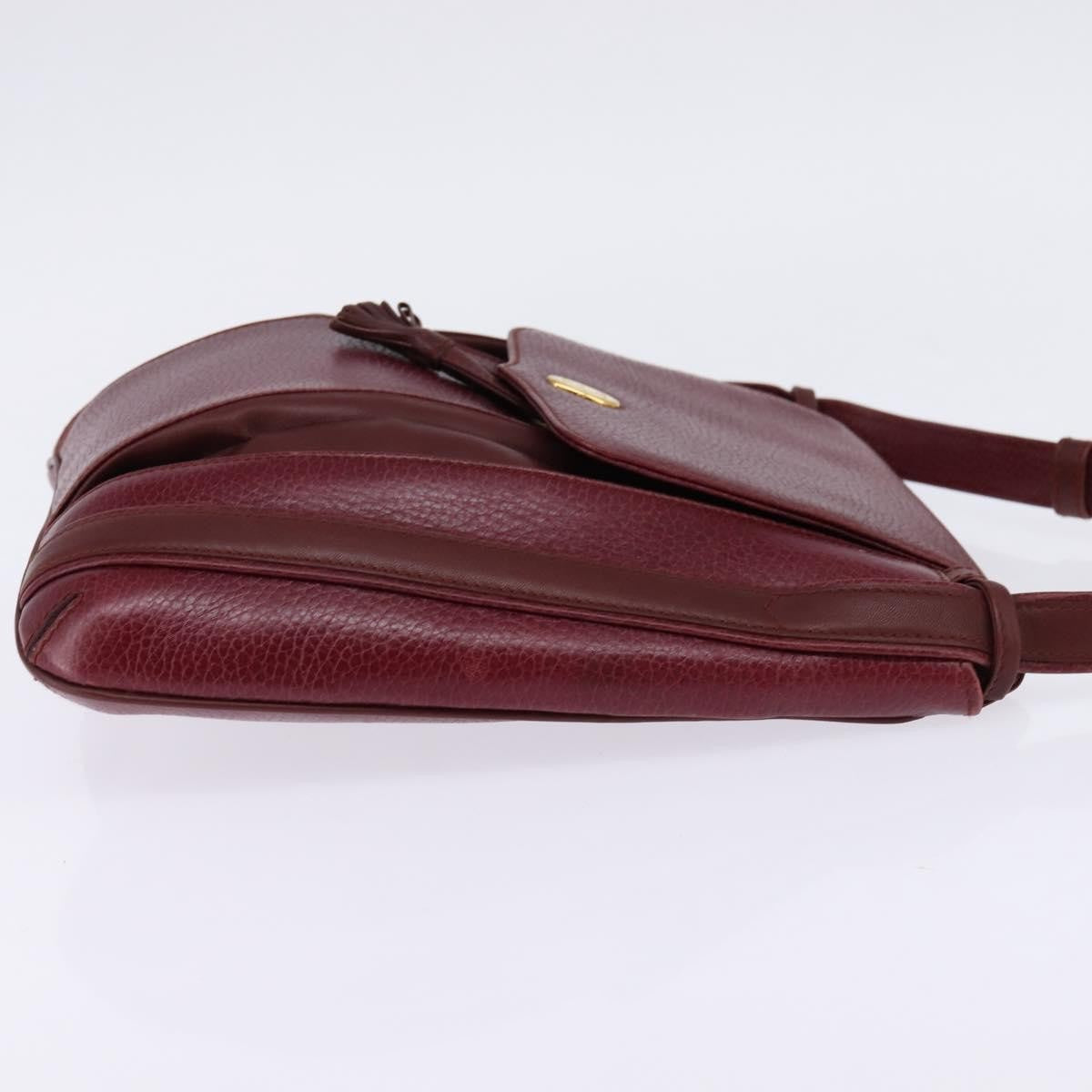 Cartier Must de Cartier Leather, Burgundy, Leather, Bag