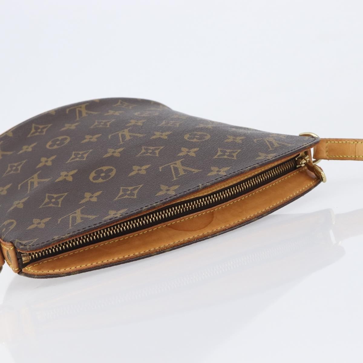 Louis Vuitton Drouot Monogram Canvas, Brown, Canvas, Shoulder Bag