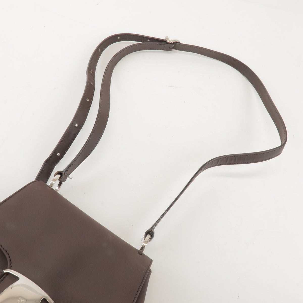 Salvatore Ferragamo Vara Leather, Brown, Leather, Tote Bag