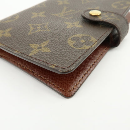 Louis Vuitton Agenda Cover Monogram Canvas, Brown, Canvas, Wallet