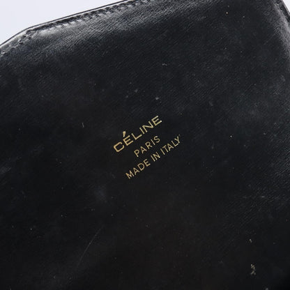 Celine Horse Carriage Leather, Black, Leather, Shoulder Bag