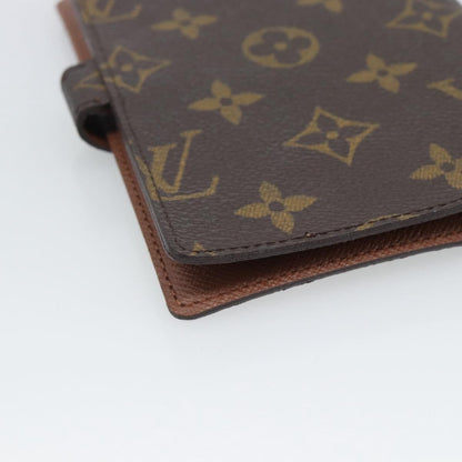 Louis Vuitton Agenda Cover Monogram Canvas, Brown, Canvas, Wallet