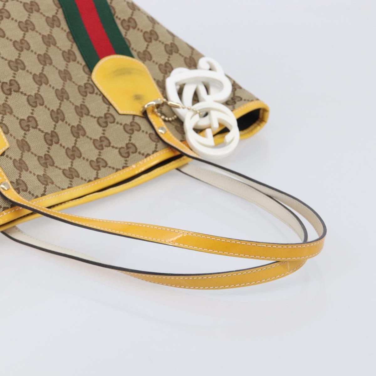 Gucci Jolie Web GG Canvas, Beige, Canvas, Tote Bag