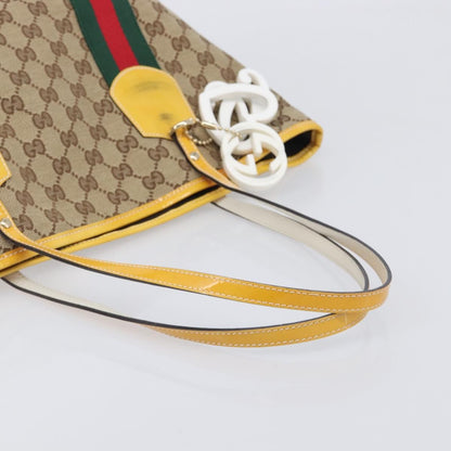 Gucci Jolie Web GG Canvas, Beige, Canvas, Tote Bag