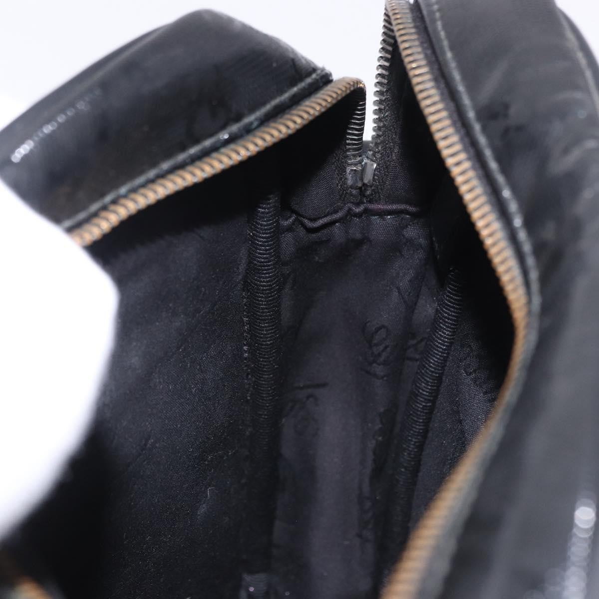 Gucci Zip GG Imprime, Black, Canvas, Shoulder Bag