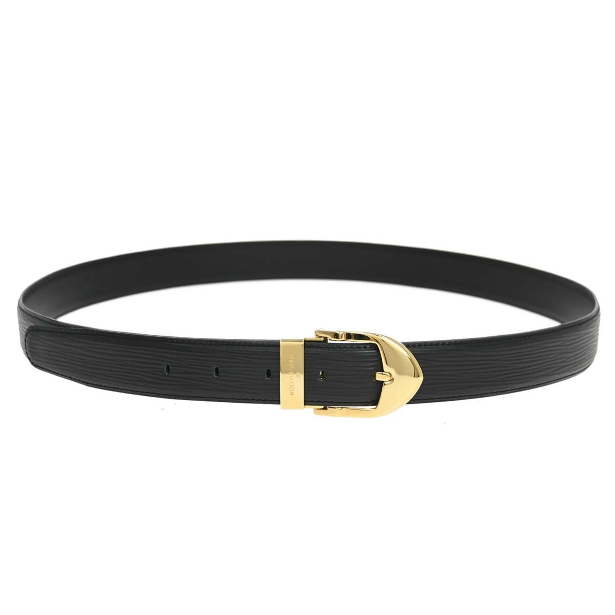 Louis Vuitton Classique Belt Epi Leather, Black, Leather, Belt