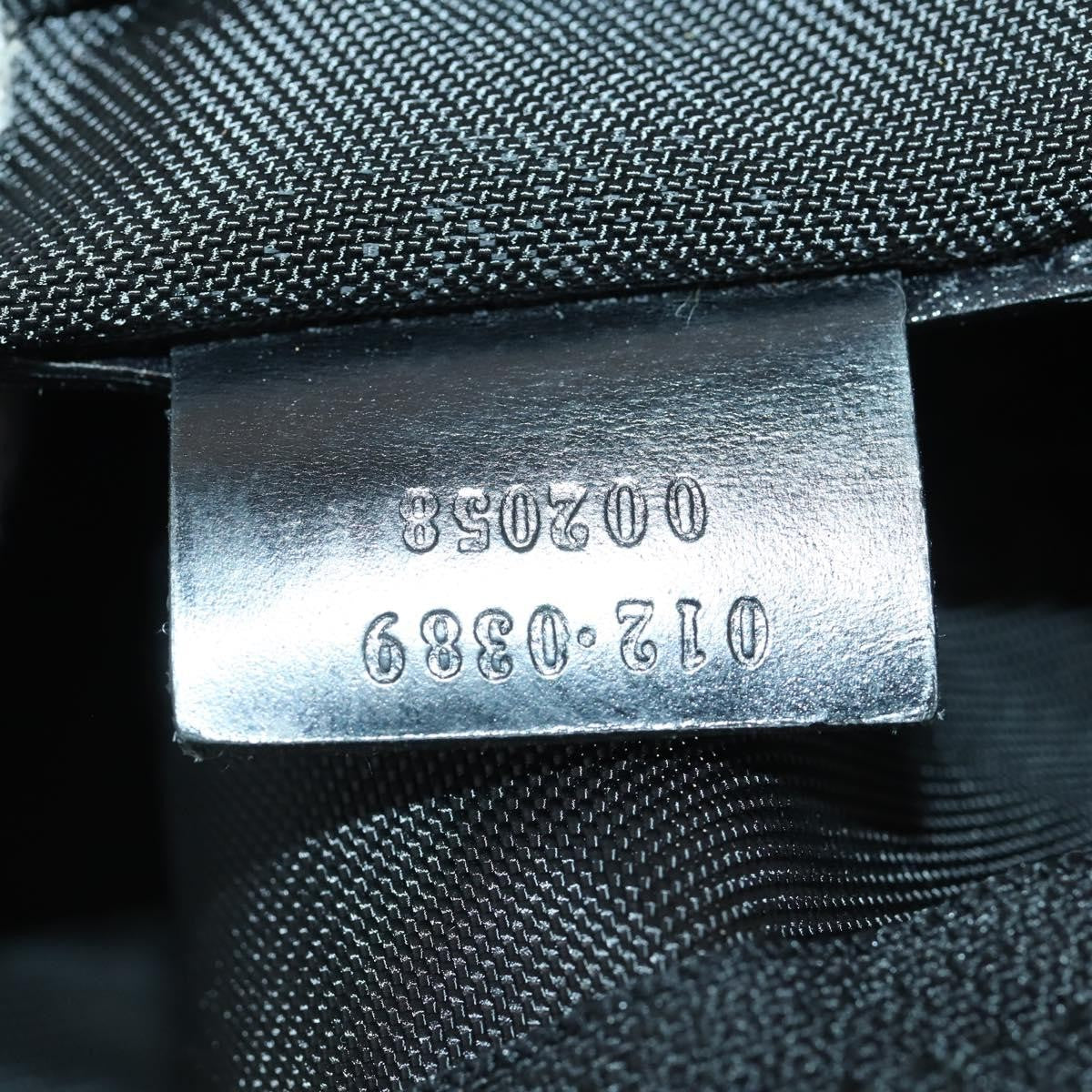 Gucci Vintage Nylon, Black, Nylon, Travel Bag