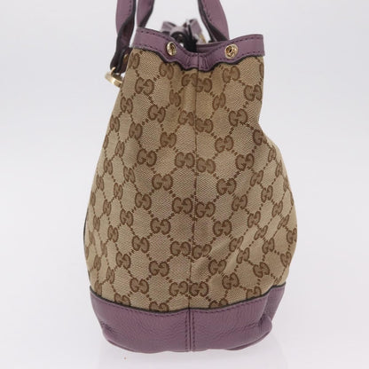 Gucci Miss GG GG Canvas with Leather, Beige, Canvas, Tote Bag