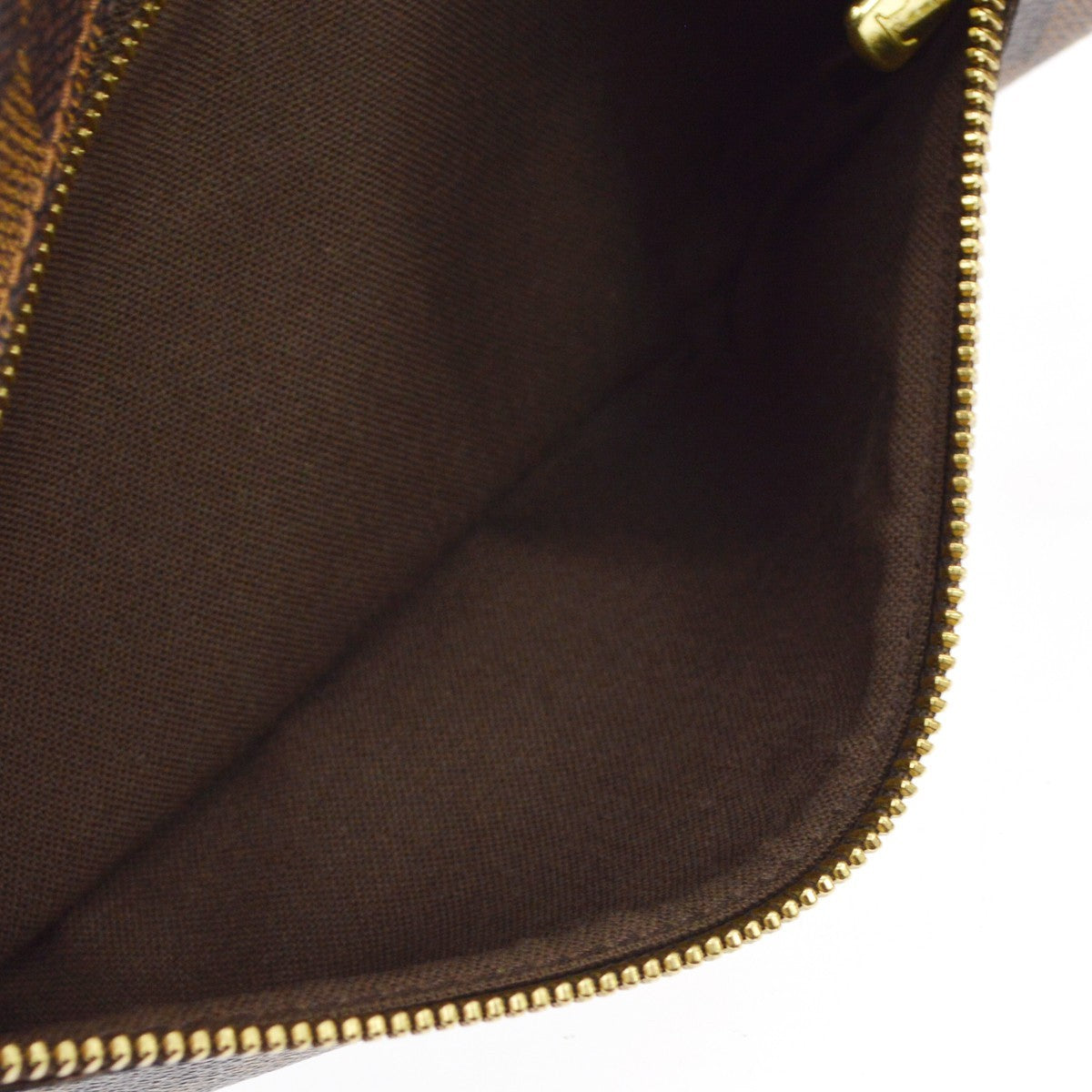 Louis Vuitton Melville Waist Damier Ebene, Brown, Canvas, Shoulder Bag