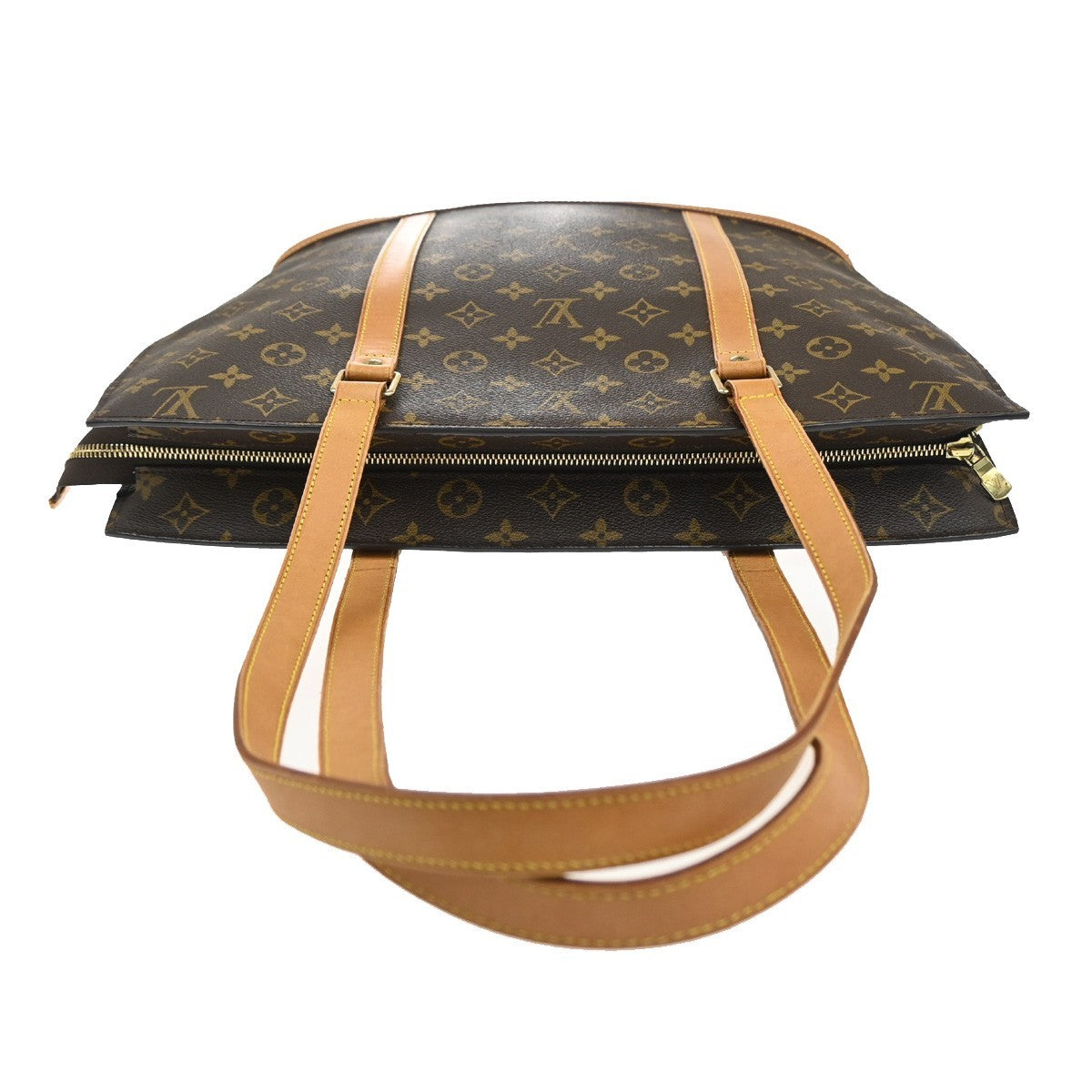 Louis Vuitton Babylone Monogram, Brown, Canvas, Tote Bag