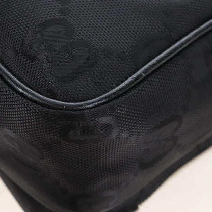 Gucci Off the Grid Messenger GG Econyl, Black, Canvas, Handbag