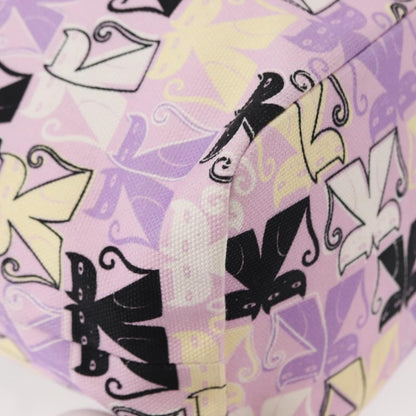 Miu Miu Drawstring Printed Canvas, Pink, Canvas, Clutch