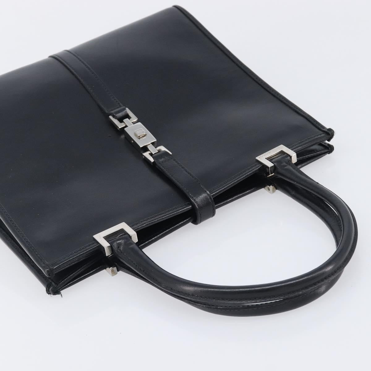 Gucci Jackie Leather, Black, Leather, Tote Bag