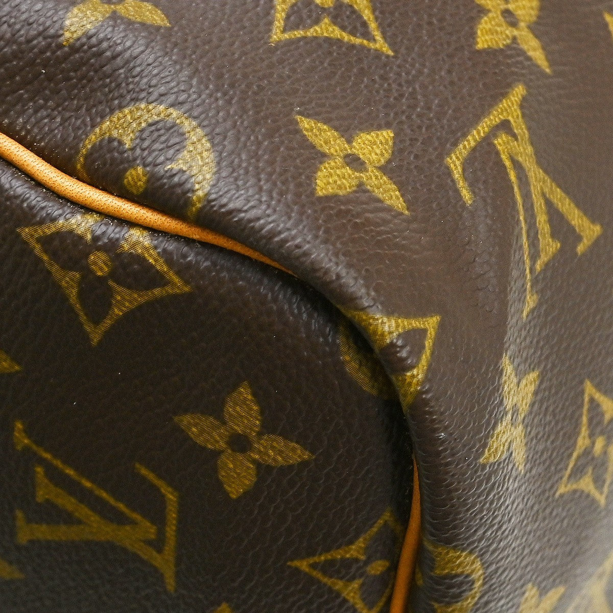 Louis Vuitton Keepall Monogram Canvas, Brown, Canvas, Handbag