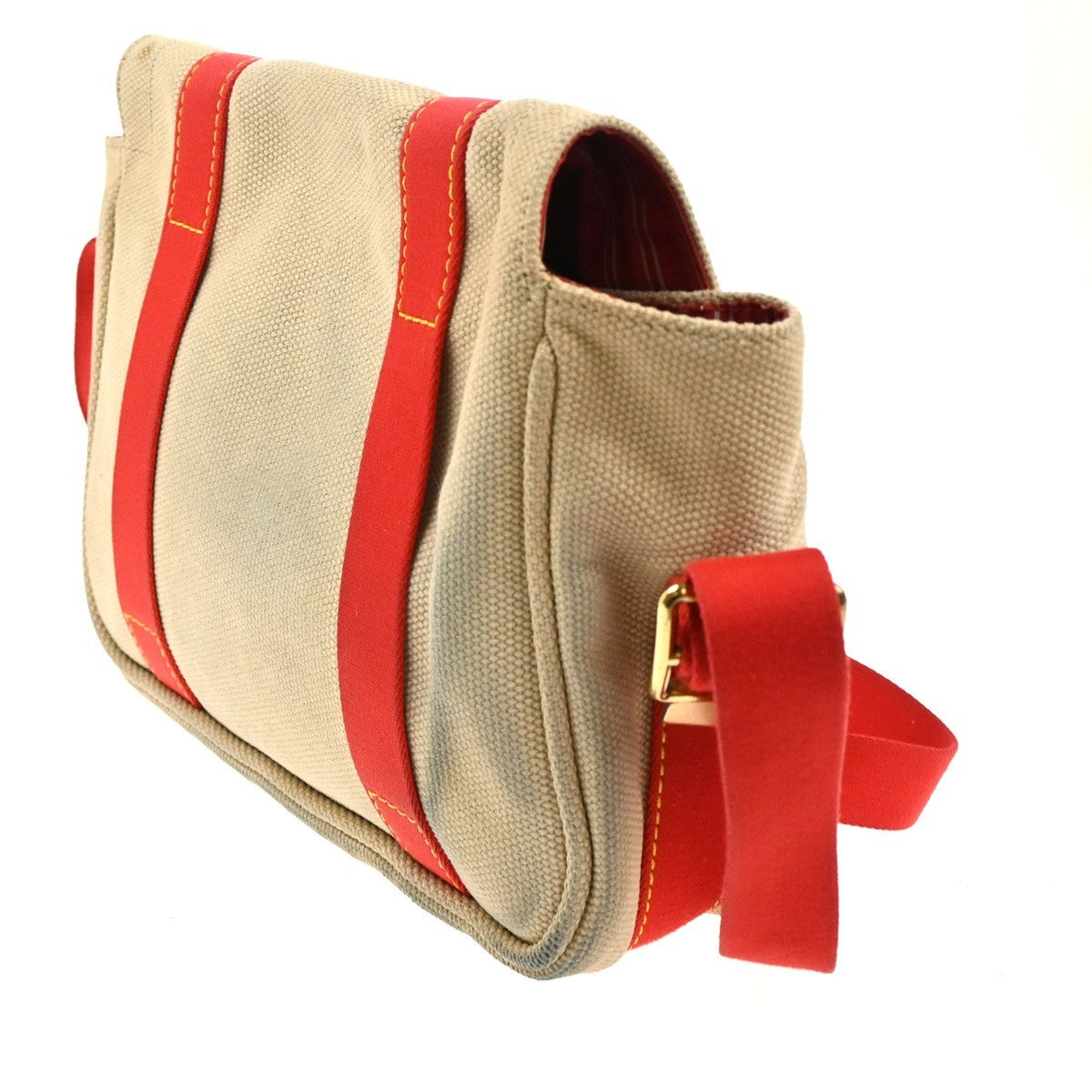 Louis Vuitton Antigua Besace Messenger Canvas, Beige, Canvas, Shoulder Bag