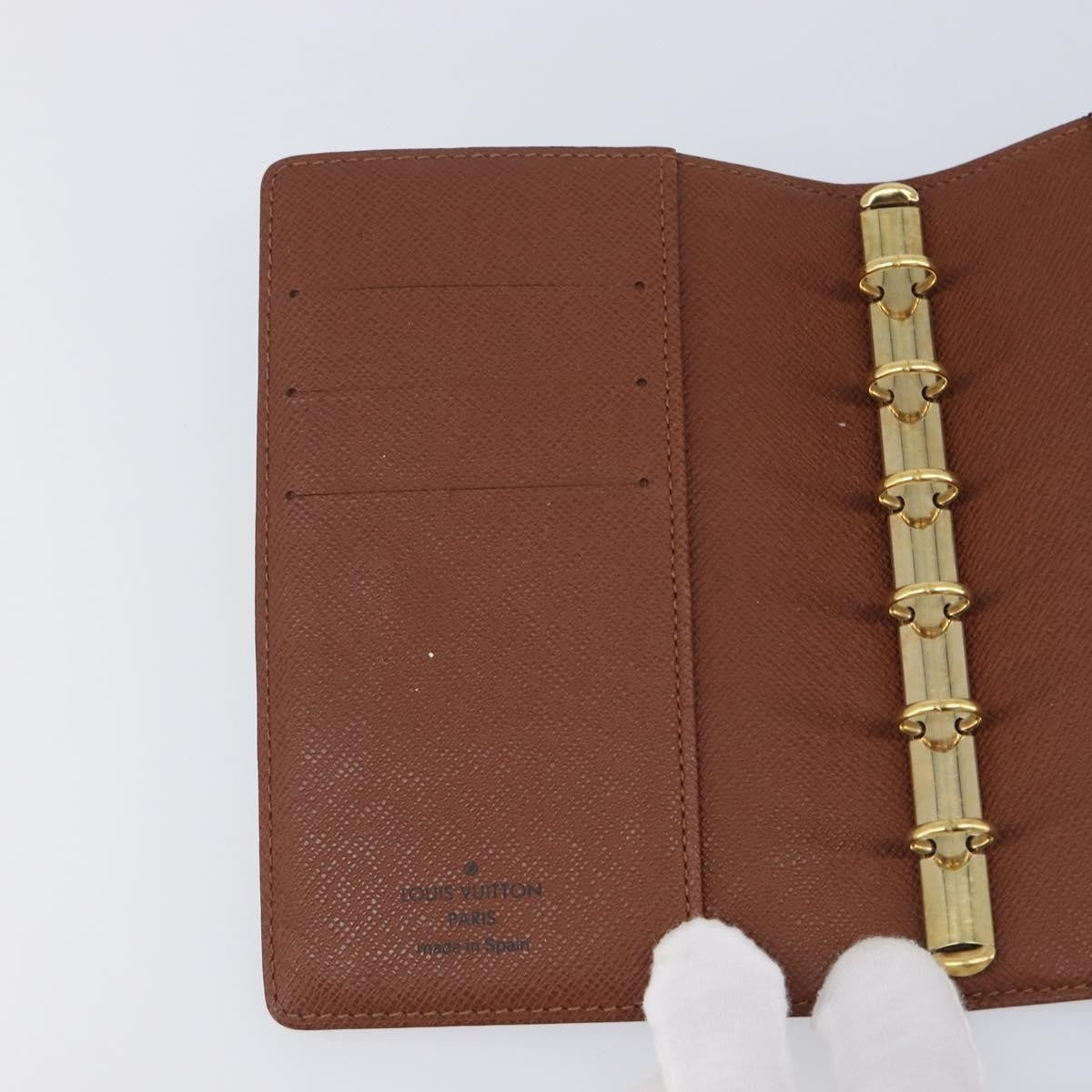 Louis Vuitton Agenda Cover Monogram Canvas, Brown, Canvas, Briefcase