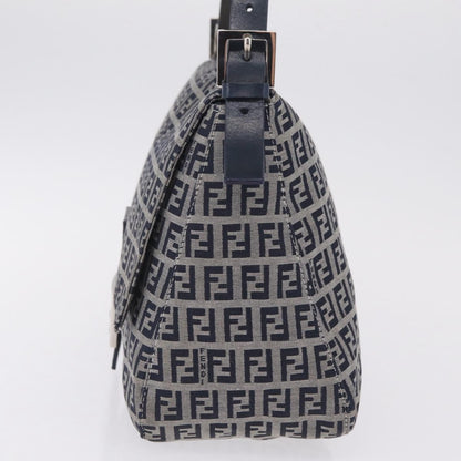 Fendi Fendi mamma baguette Monogram Canvas, Navy, Canvas, Handbag