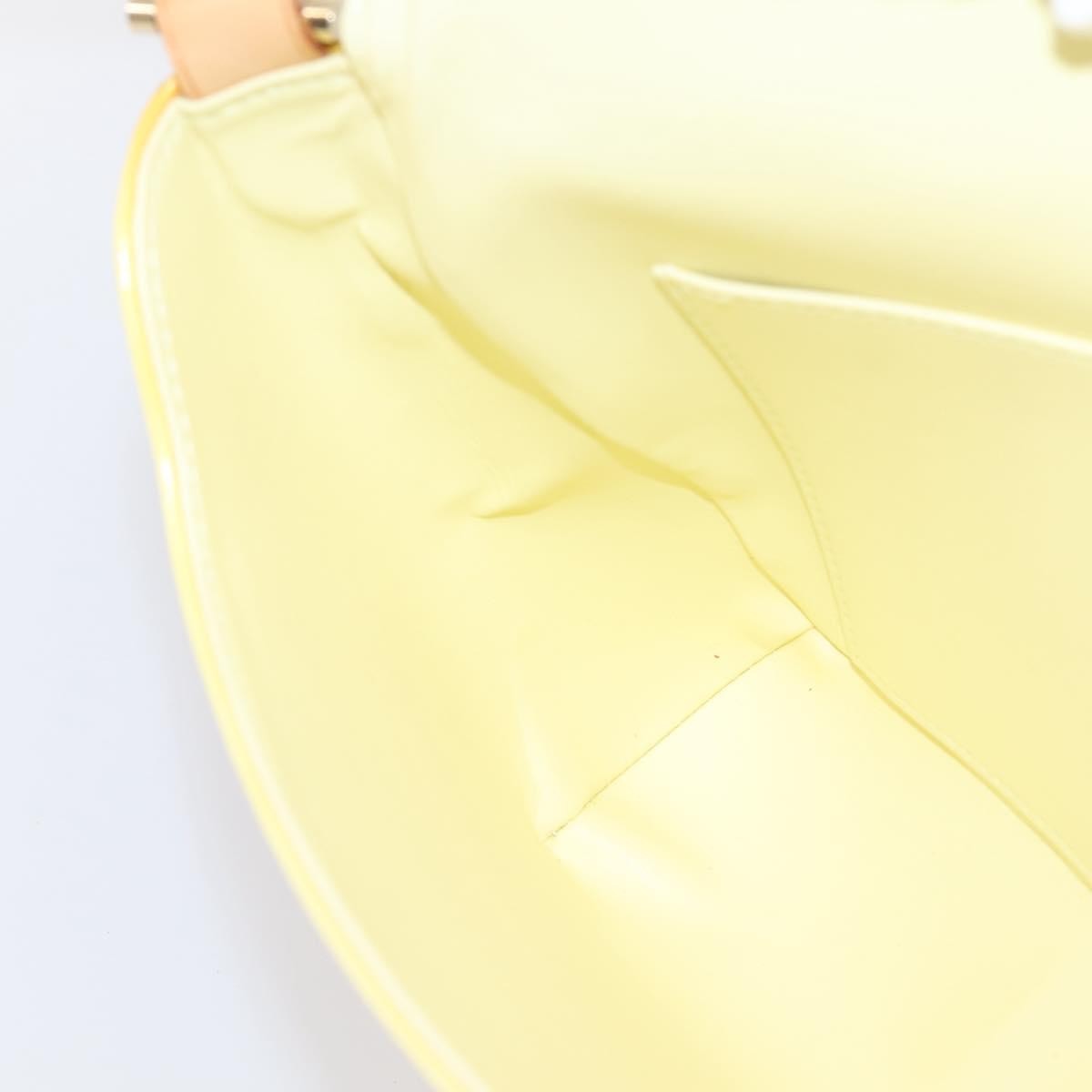 Louis Vuitton Thompson Street Monogram Vernis, Yellow, Patent Leather, Shoulder Bag