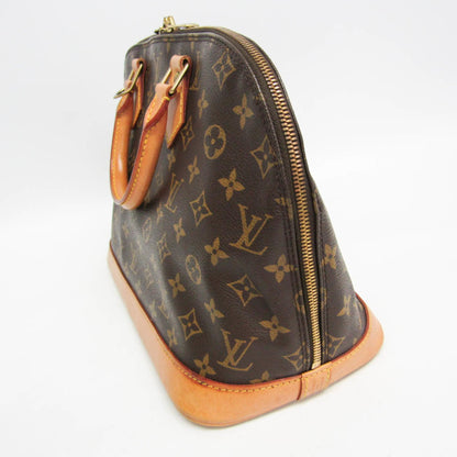 Louis Vuitton Alma Monogram, Brown, Canvas, Handbag