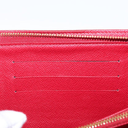 Louis Vuitton Porte-Monnaie Zippy Limited Edition Monogram Cerises, Red, Canvas, Wallet