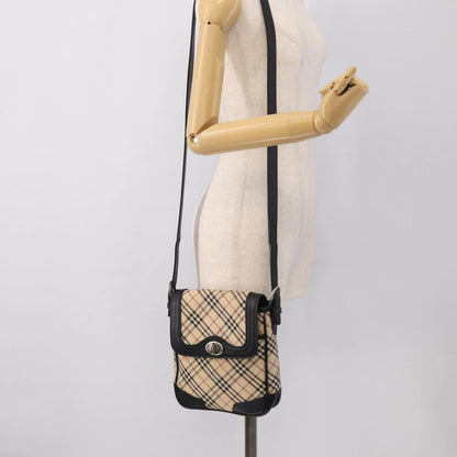 Burberry Nova Check Shoulder Bag Canvas, Beige, Canvas, Shoulder Bag