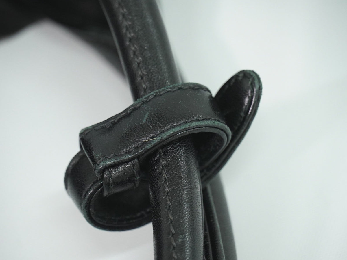 Prada Convertible Double Tessuto, Navy, Nylon, Tote Bag