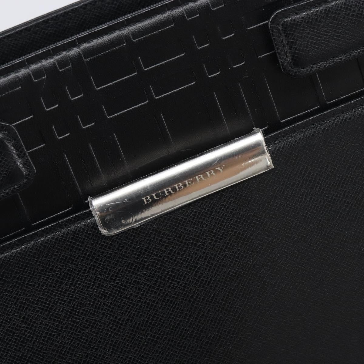 Burberry Handbag Leather, Black, Leather, Handbag