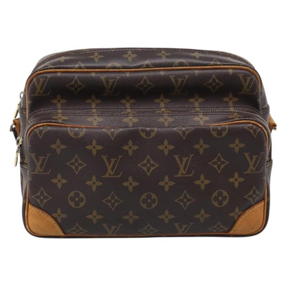 Louis Vuitton Nil Shoulder Bag Monogram Canvas, Brown, Canvas, Shoulder Bag
